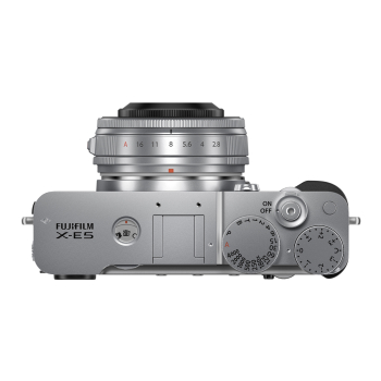 Preview: FUJIFILM X-E5 silber + XF 2,8/23 mm R WR, Kamerakit