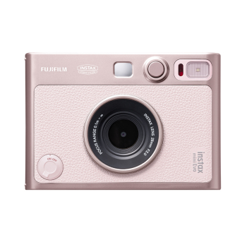 Preview: Fujifilm Instax Mini EVO Gentle Rose Typ C hybride Sofortbildkamera