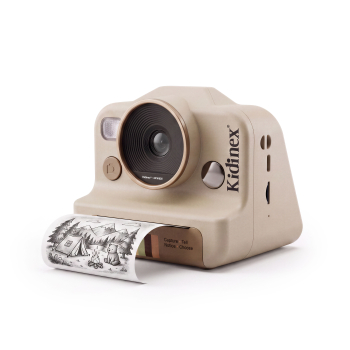 KidiNex ®  KidSnap™ – Sofortbildkamera für Kinder – Beige