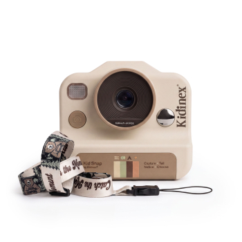 KidiNex ®  KidSnap™ – Sofortbildkamera für Kinder – Beige