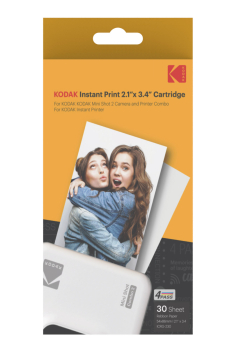 Kodak ICRG-230 - 30 (2,1" X 3,4") 3 Print-Kartuschen m. je 10 Fotopapieren