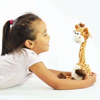 Kögler Laber-Giraffe, "Gertrud", tanzender Hals, 9x30cm