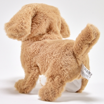 Preview: Kögler Laufender Plüschhund Schnuffi mit Sound, 11x17x16cm