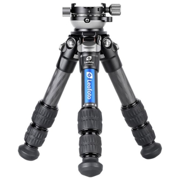 Leofoto Carbon-Dreibeinstativ LS-223CEX Ranger mit Nivellierschale + Panoramateller RH-0