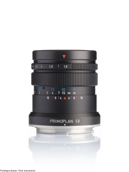 Meyer Optik Görlitz Primoplan 58 f1.9 II für Canon RF