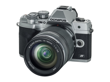 Olympus OM-D E-M10 M IV + ED 4-5,6/14-150 mm II silber Kamera-Kit + Peter Hadley PS-BLS5 Akku GRATIS