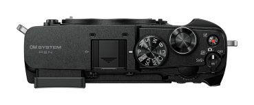 OM SYSTEM PEN & 3,5-5,6/14-42 III schwarz Digitalkamera-Kit