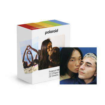 Polaroid Hi-Print 3x3 Papierkassette, 30 Blätter, inkl. Farbband