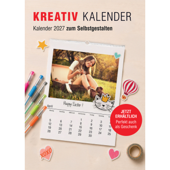 Preview: Kalender 2027 für Bilder bis 13x18cm