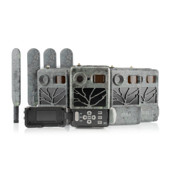 Preview: ZEISS Secacam 3 Vierer-Bundle inkl. 8 Batterien und 32 GB interner Speicher - 4er Pack