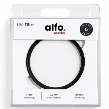 alfo. Ø 67 mm M.C. UV Glas Filter