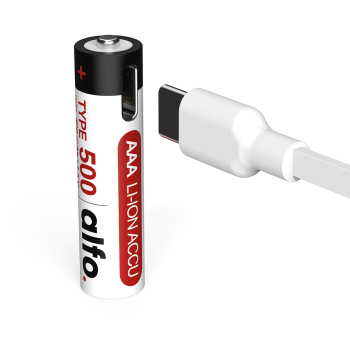 alfo. Li-Ion Akku Micro AAA/LR03, 4er Blister (400mAh)