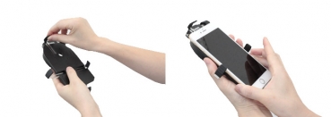 Vixen Smartphoneadapter Smartphone Adapter  für Fernglas · Teleskop · Spektiv · Mikroskop