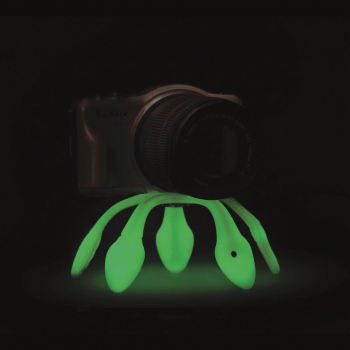 miggö Splat - flexibles Stativ für System- und Kompaktkameras - Glow Tripod