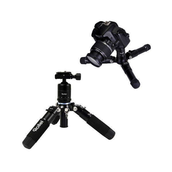 Rollei Compact Traveler Mini M-1 Stativ schwarz