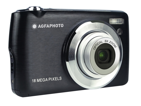 AgfaPhoto DC8200 schwarz Digitalkamera + 16 GB SD-Karte + Tasche