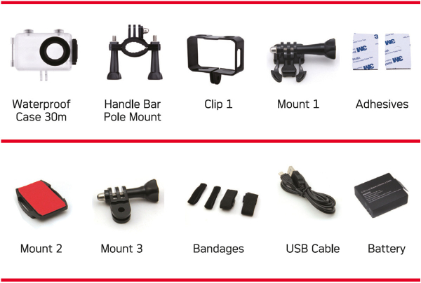 AgfaPhoto Realimove AC7000 Actioncam