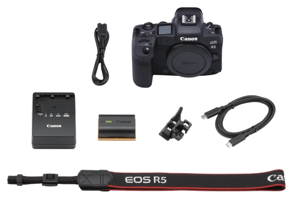 Canon EOS R5 + RF 4,0/24-105 mm L IS USM  / -300 € Sofort-Rabatt 4299 € Effektivpreis