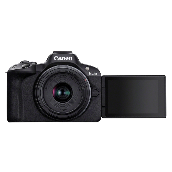 Canon EOS R50 + RF-S 18-45 mm IS STM + RF-S 5,0-7,1/55-210 mm IS STM