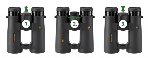 DDoptics Fernglas HDS 10x42 + Optikreiniger GRATIS