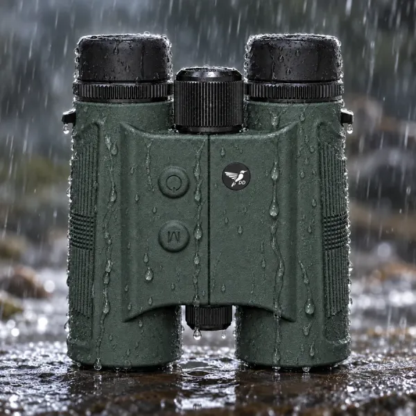 DDoptics UltraView ED 10x42 Range – Grün mit Laser Entfernungsmesser