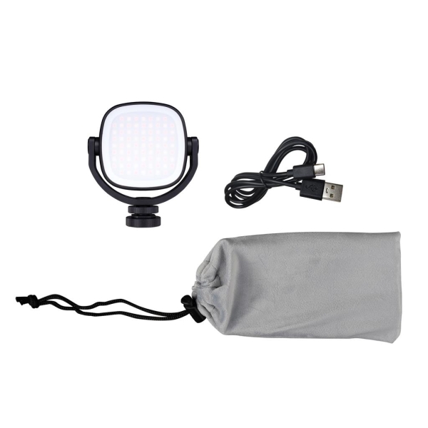 Dörr MVL-77 LED Videolicht mit eingebautem Li-Ion Akku