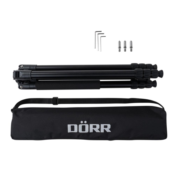 Dörr Aluminium Stativ Profi PST-250, 4-teilig, spreizbar, 250 cm hoch