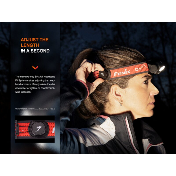 Fenix HM65R-T V2.0 Trailrunning Stirnlampe schwarz
