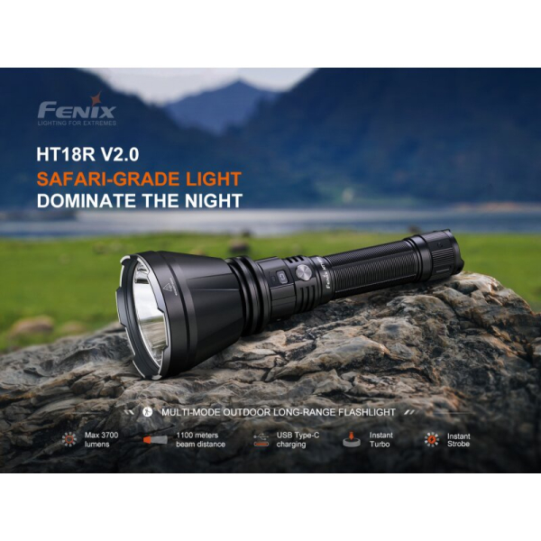 Fenix HT18R V2.0 LED Thrower Taschenlampe