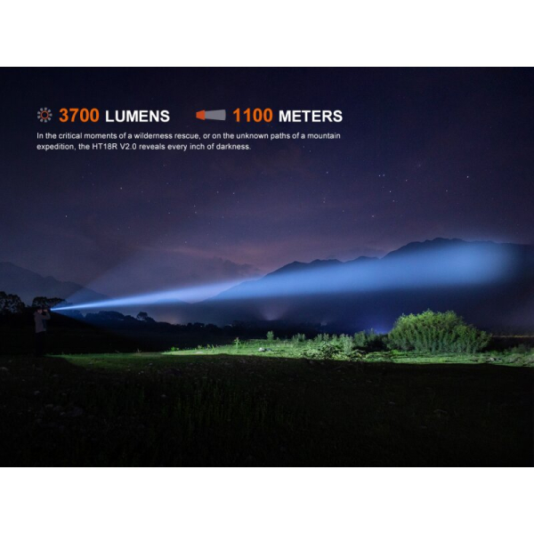 Fenix HT18R V2.0 LED Thrower Taschenlampe