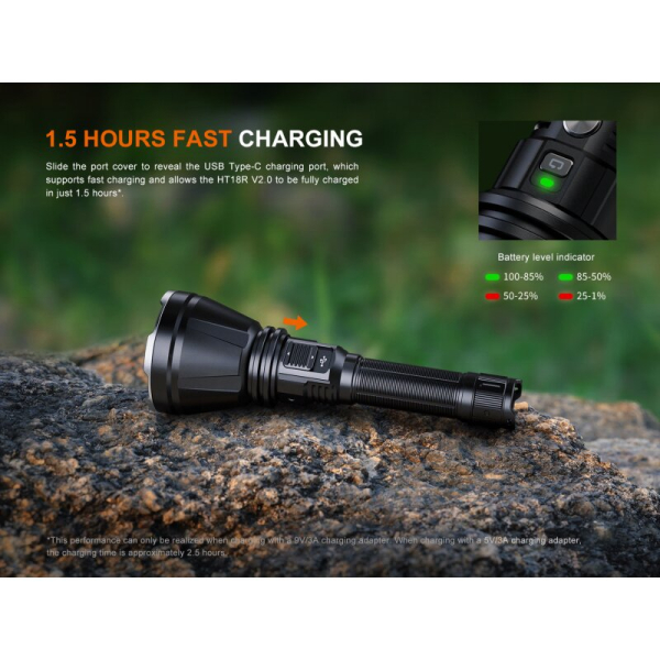 Fenix HT18R V2.0 LED Thrower Taschenlampe