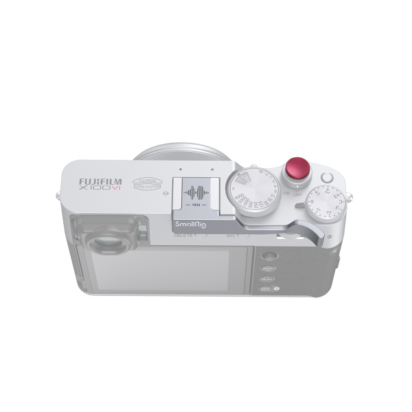 SmallRig 4559 Daumen-Griff silber für Fujifilm X100VI / X100V