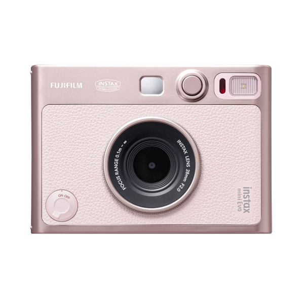 Fujifilm Instax Mini EVO Gentle Rose Typ C hybride Sofortbildkamera