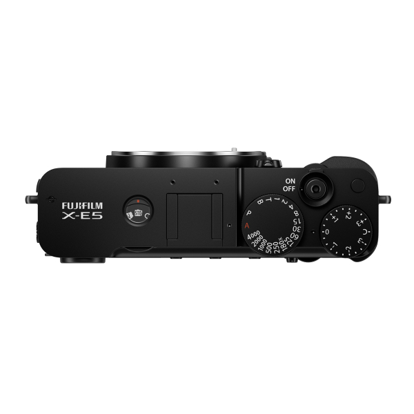 FUJIFILM X-E5 Body schwarz + Mini LED Licht GRATIS