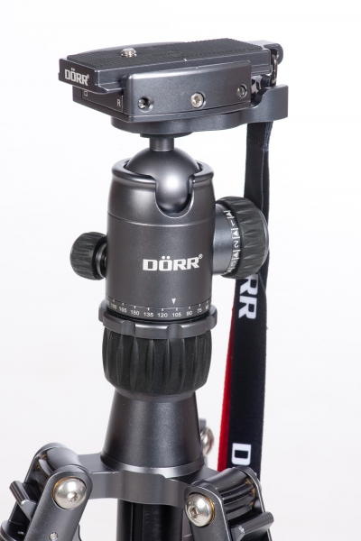 Dörr Alu Stativ HQ1650 4-teilig mit Kugelkopf HQ33