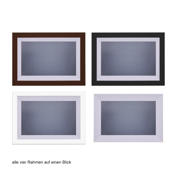 InLine WiFRAME 2 10,1" WiFi Bilderrahmen inkl. 3 wechselbaren Außenrahmen