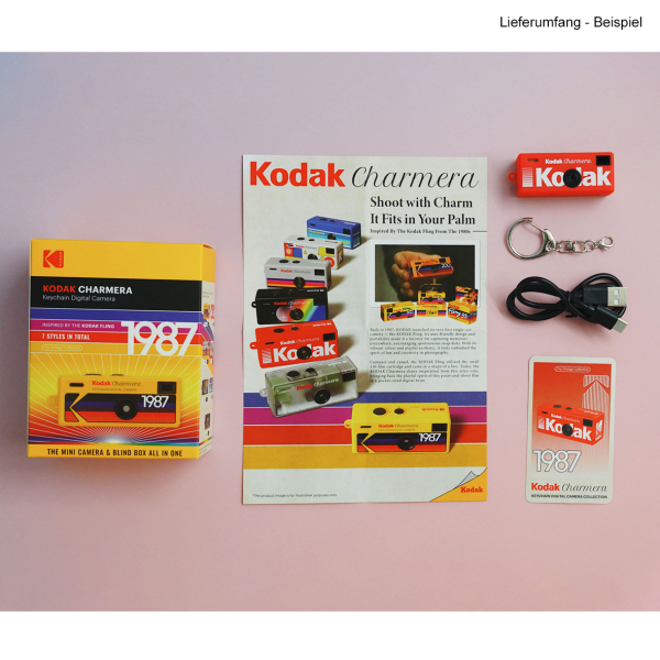 Kodak Charmera Schlüsselanhänger Digitalkamera, Blindbox