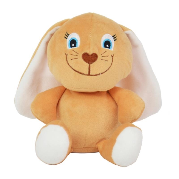 Kögler Laber-Schlappohrhase "Socke", plappert alles nach, inkl. Batterien, 15x10x17cm