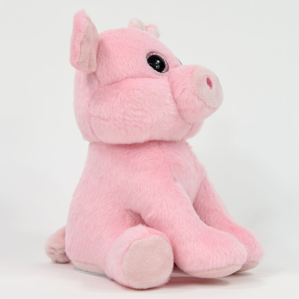 Laber-Schwein "Moritz" inkl. Batterien 20x16x17cm