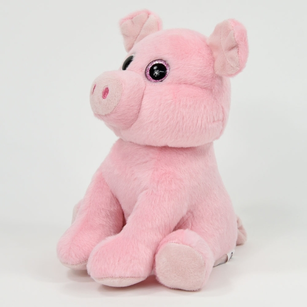 Laber-Schwein "Moritz" inkl. Batterien 20x16x17cm