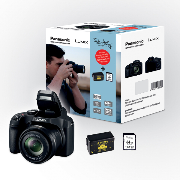 Panasonic DC-FZ82D Special Edition + PH 64 GB SDXC / Patona DMW-BMB9 Akku