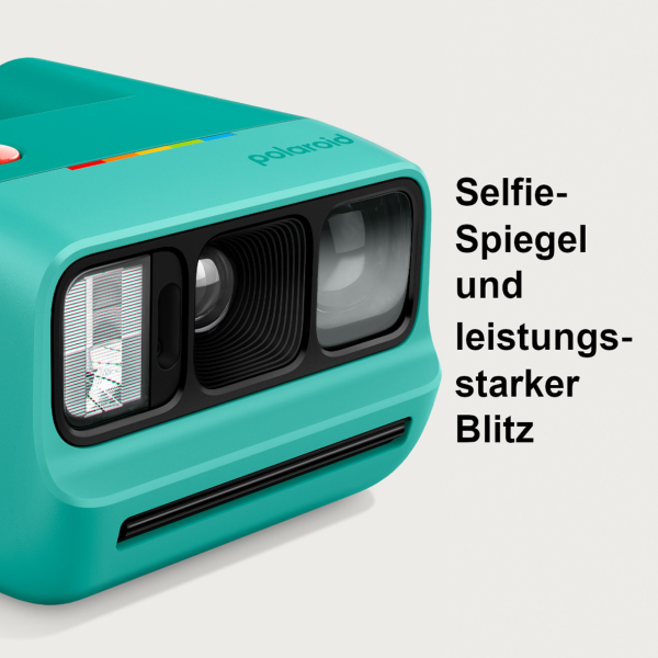 Polaroid Go Gen3 Camera Teal, Sofortbildkamera