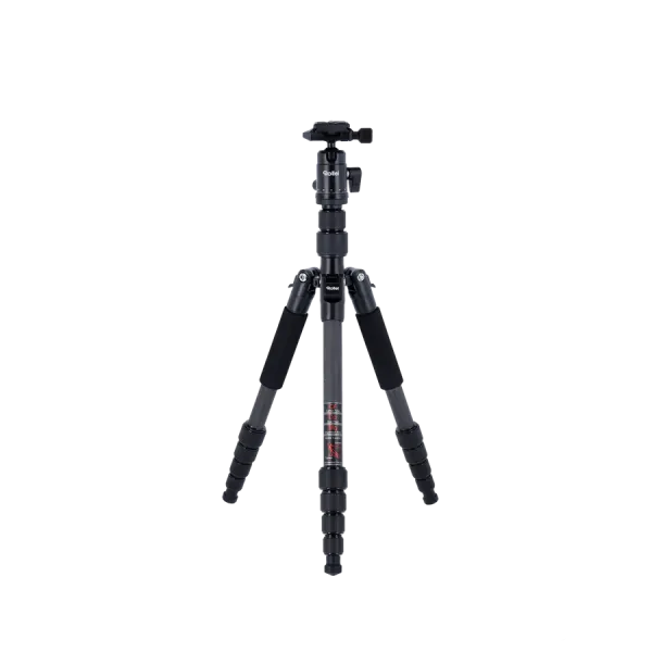 Rollei Compact Traveler No.1 Carbon Dreibein Stativ, schwarz