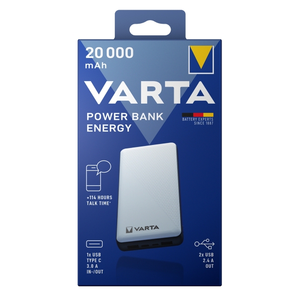 Varta Powerbank Energy 20000