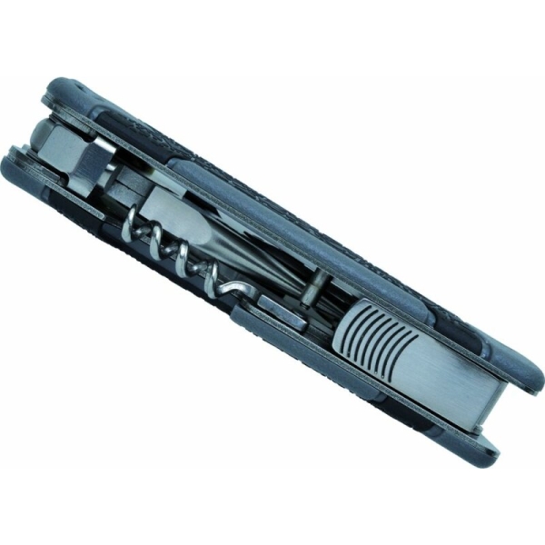 Baladéo® Multitool 'Grip', 21 Funktionen, grau TPR Griff