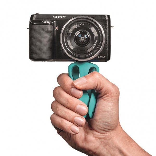 miggö Splat - flexibles Stativ für System- und Kompaktkameras - Glow Tripod